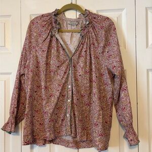 Baybala Floral Button-Up Blouse